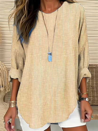 TASHA | Stylish Striped Top