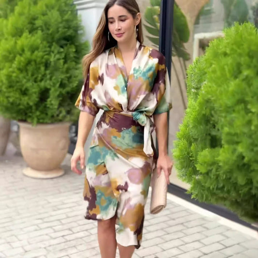 NERMINE | CHIC & VIBRANT DRESS