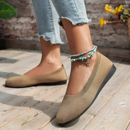 NYOMI | Stylish & Cozy Ballerina Flats