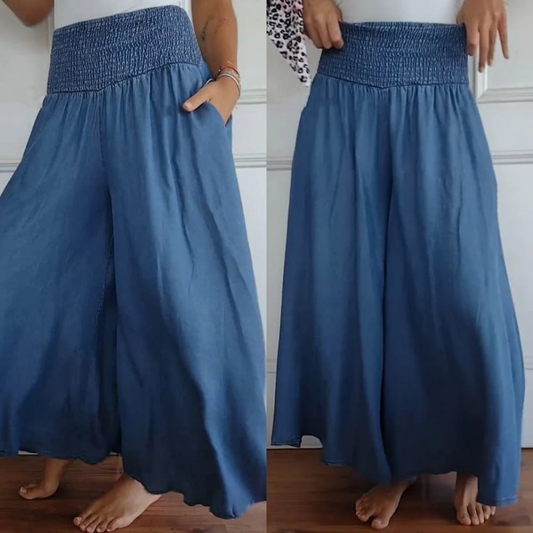 SHIRMA | Stylish Long Wide Skirt