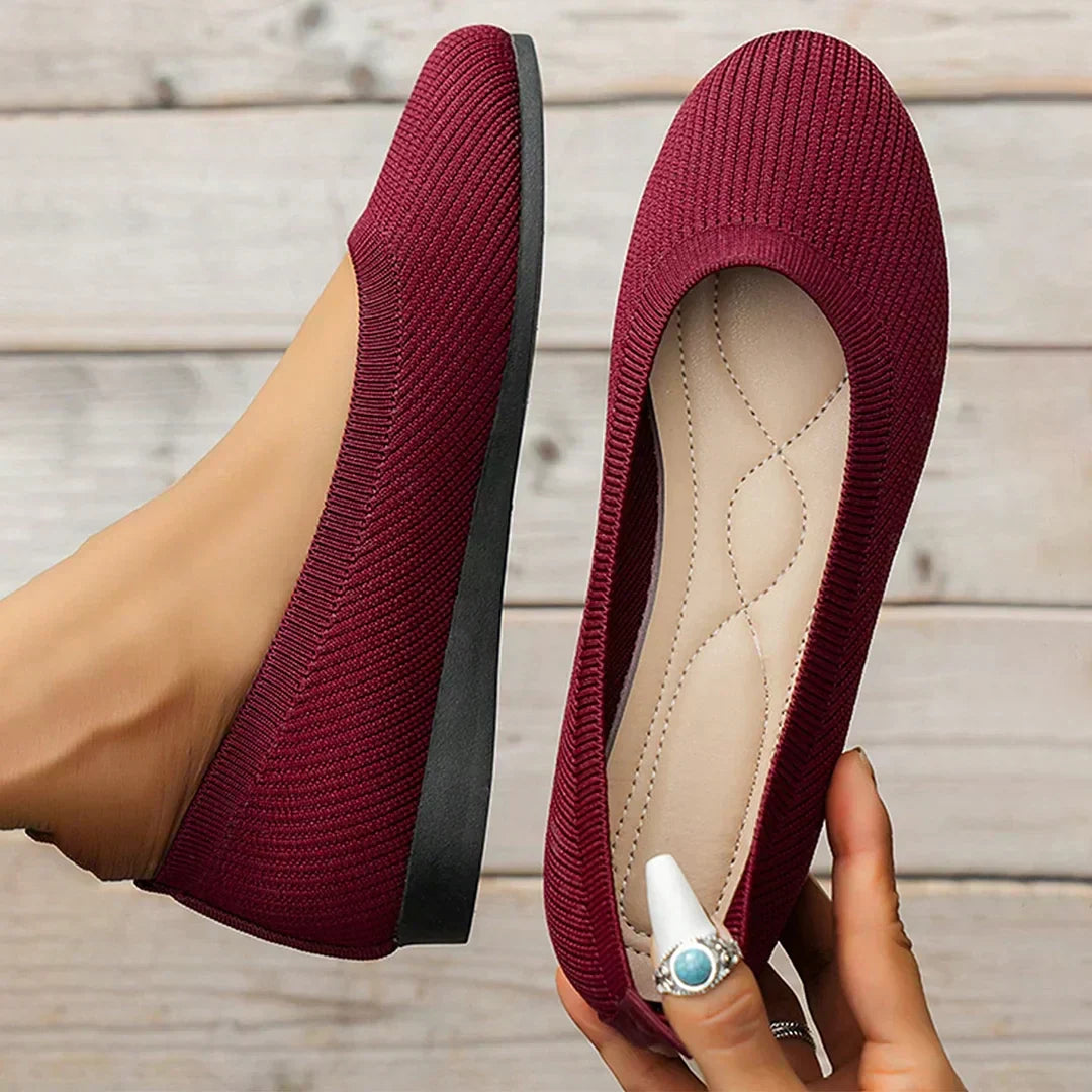 NYOMI | Stylish & Cozy Ballerina Flats