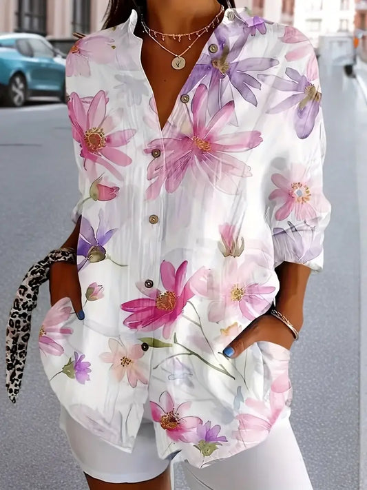 GAIDA | Breezy Floral Blouse for Summer