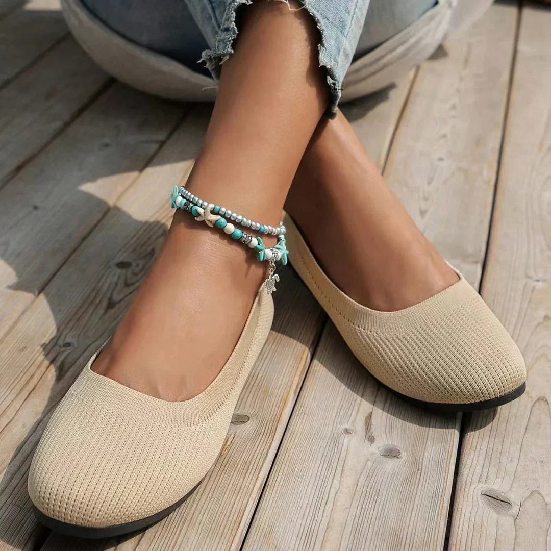 NYOMI | Stylish & Cozy Ballerina Flats