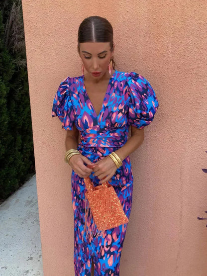 AMARA | Vibrant Long Dress
