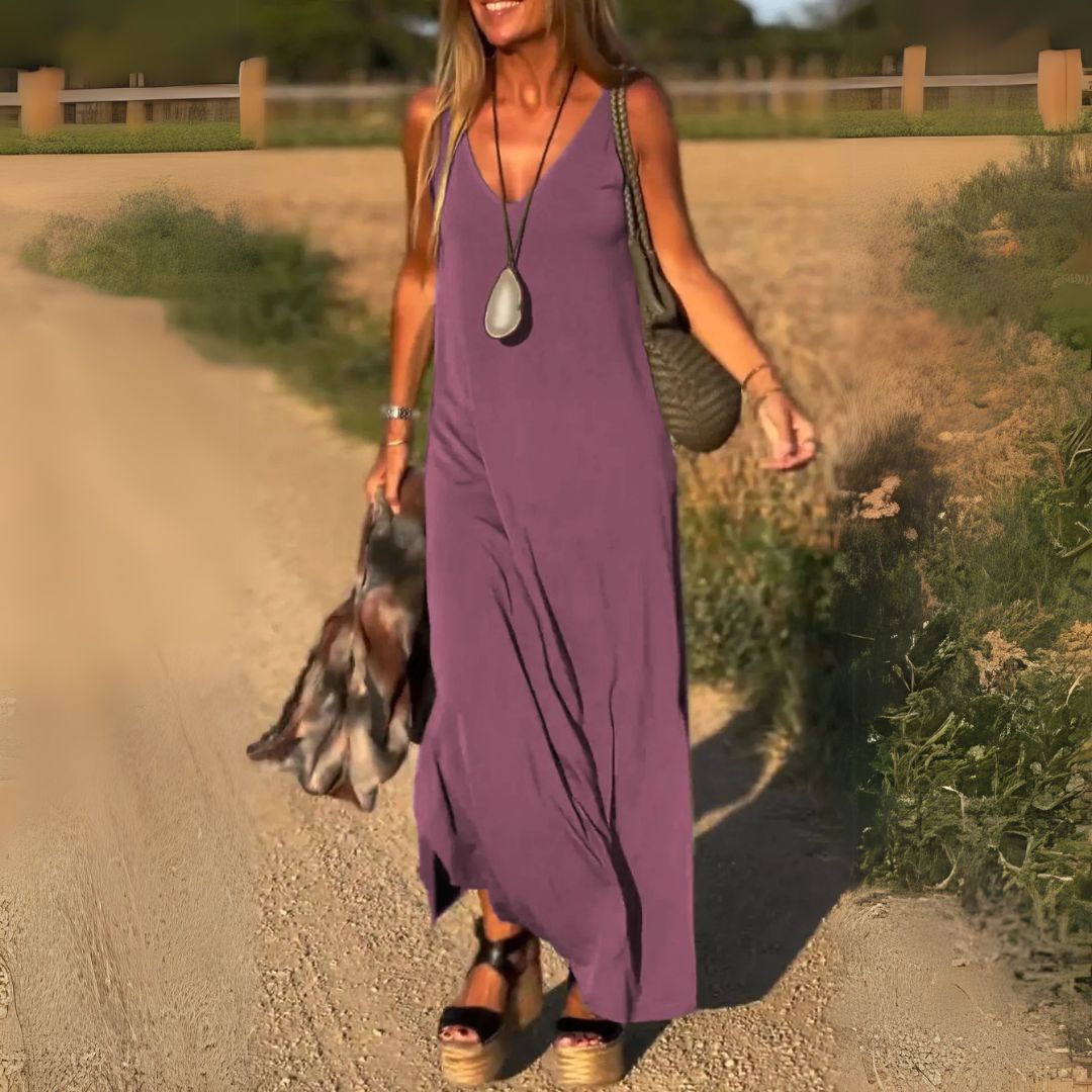 CAROLINE | Elegant Maxi Dress