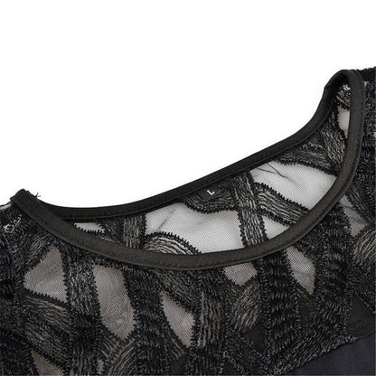 ODESSA | Stylish Plus-Size Midi Dress for Contemporary Women