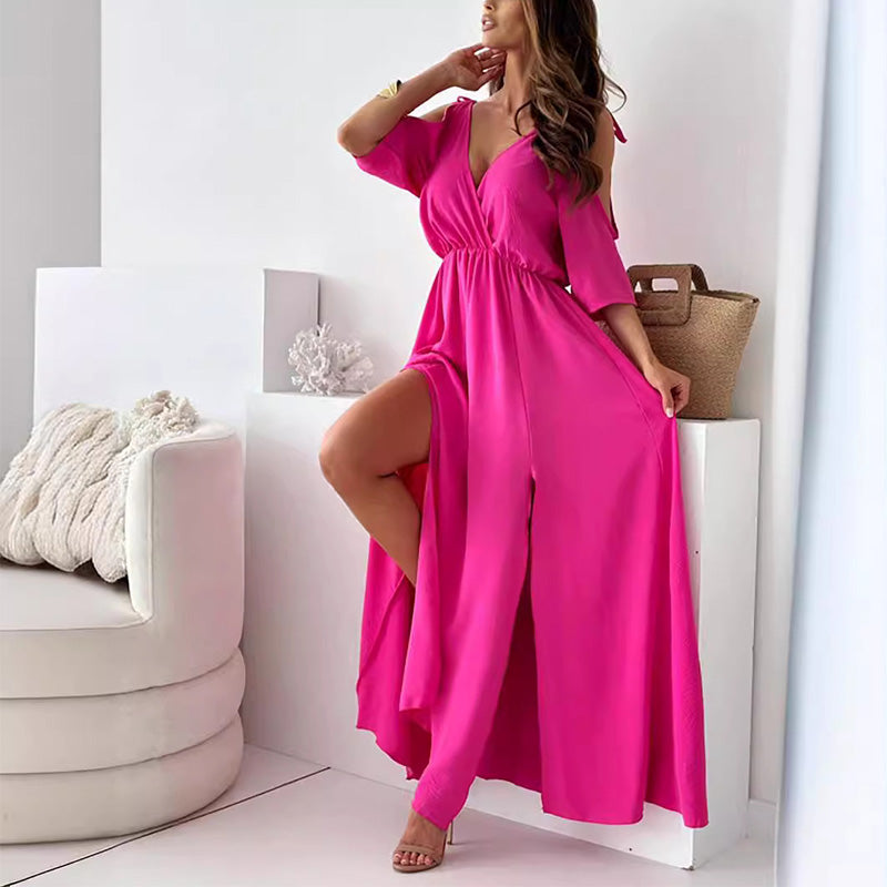 AURORA | V-Neck Dress for a Flattering Fit