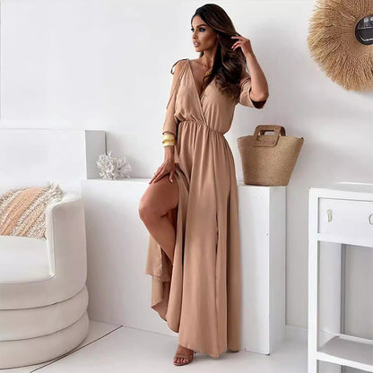AURORA | V-Neck Dress for a Flattering Fit