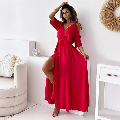 AURORA | V-Neck Dress for a Flattering Fit