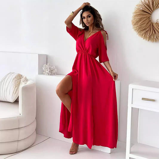 AURORA | V-Neck Dress for a Flattering Fit