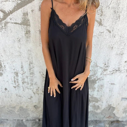 ALEXANDRA | Chic V-Neck Elegant Dress
