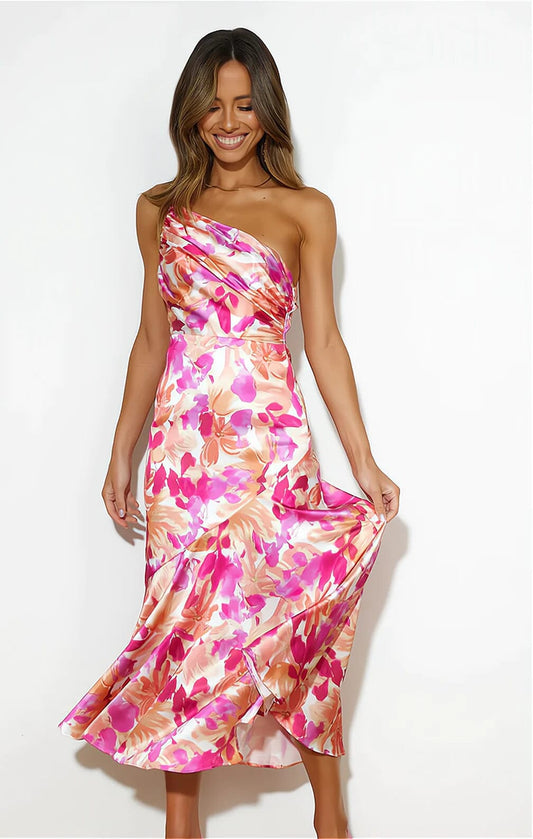BELLA | CHIC AND VIBRANT MAXI DRESS