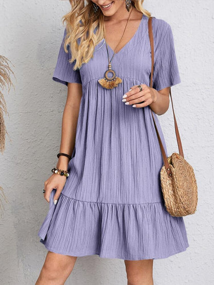 ASTRID | Chic Dress with Concealed Belly Design