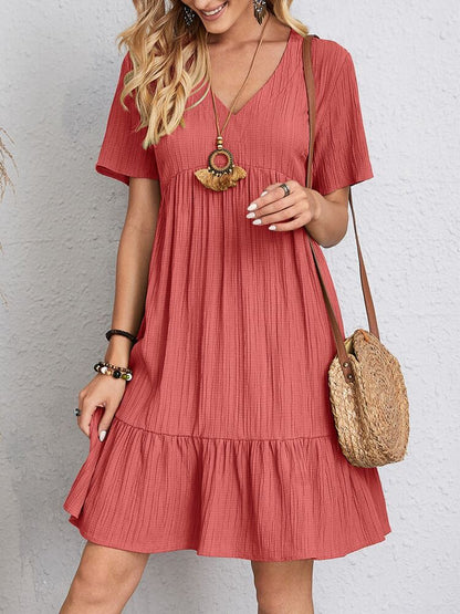 ASTRID | Chic Dress with Concealed Belly Design